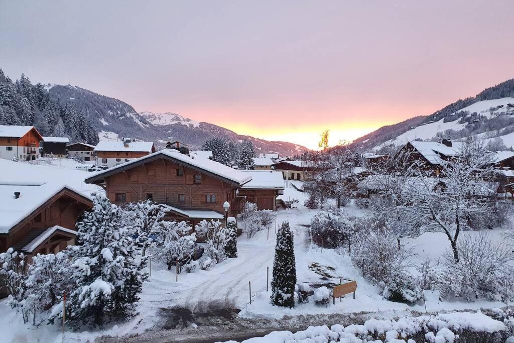 *** Le Refuge *** Logement Standing Megeve Demi-Quartier Exteriér fotografie